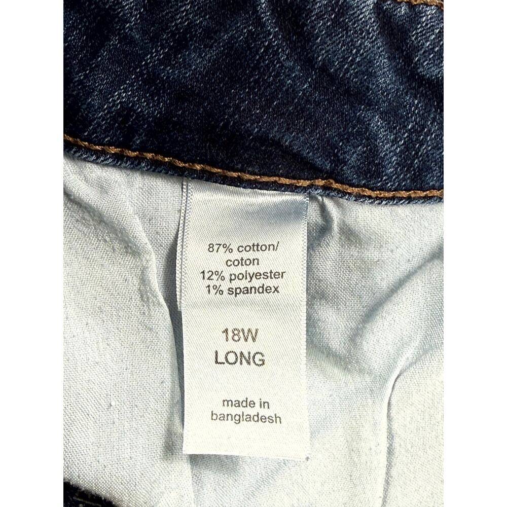 Maurices  m jeans Mid Rise Curvy Jeans Women's 18W - Picture 8 of 10